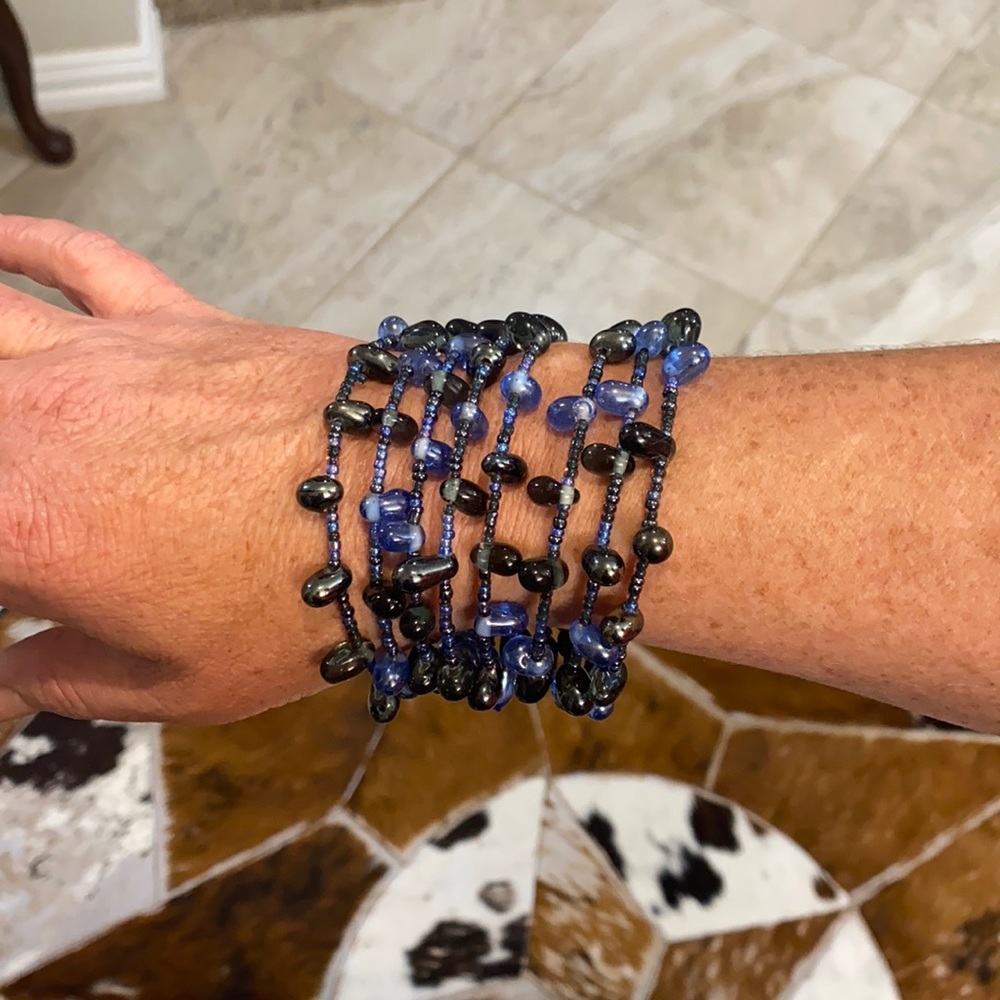 Beaded Wrap Bracelet